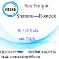 Shantou Port LCL Consolidatie Naar Rostock